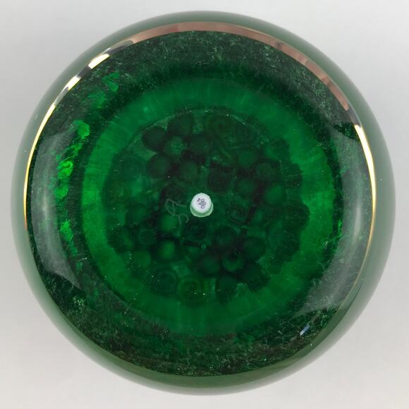 Perthshire PP223 2000 3D Lampwork Flower Celtic Style Facet LE Paperweight Cert - Picture 5 of 14